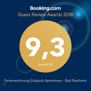 Auszeichnung Guest Review Award 9.3